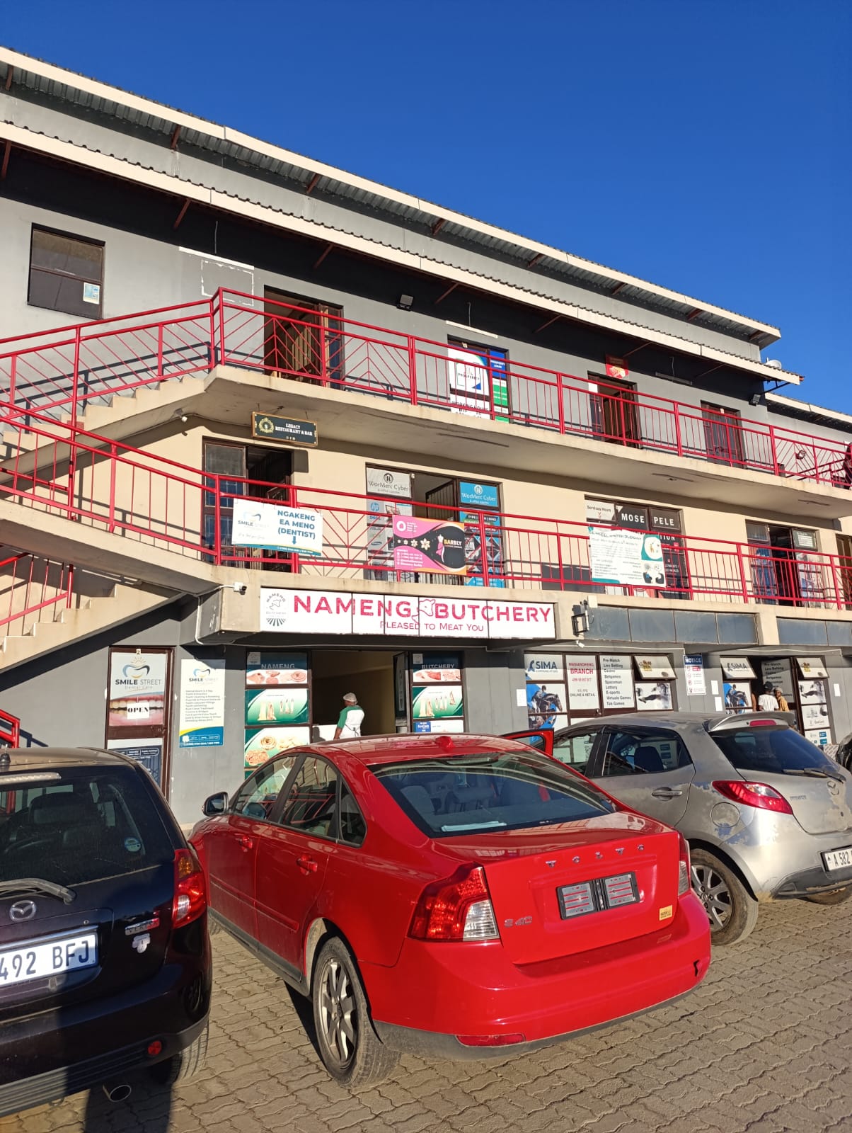 Smile Street Dental Care building exterior in Maseru